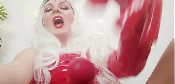  Strapon FemDom POV Video, Xmas Mistress Strap-on Dirty Talk